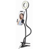Gembird LED Selfie Ring Light with Phone Holder