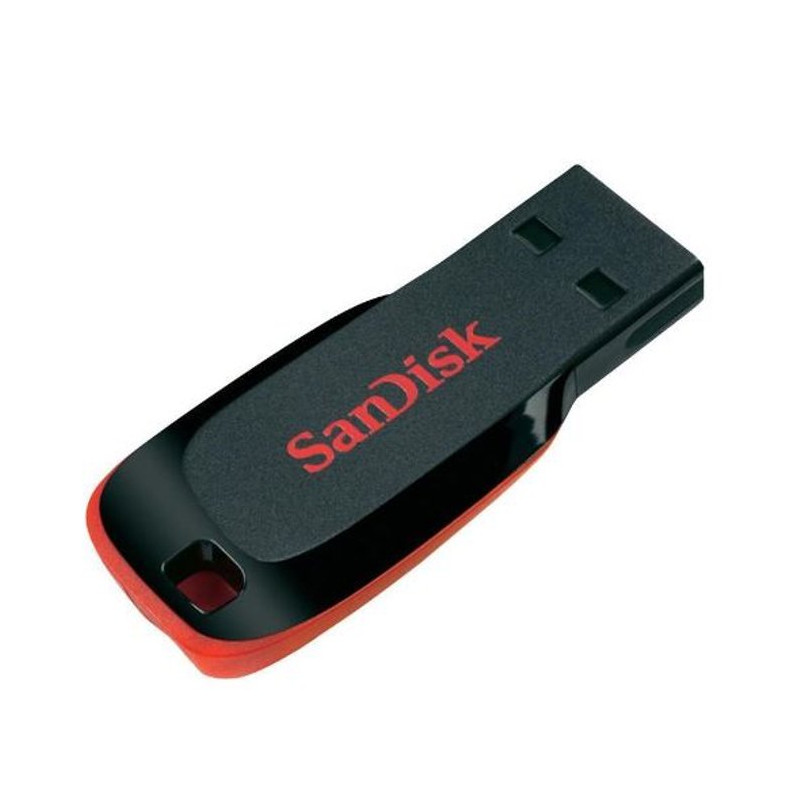 SanDisk Pendrive 64GB USB 2.0 Cruzer Blade Flash Memory