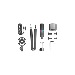 Mars Gaming  MMIC Studio Microphone with arm USB-C / RGB
