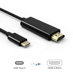 RoGer RO-USBC2HDMI1.8M-BK