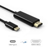 RoGer RO-USBC2HDMI1.8M-BK