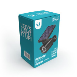 Forever Light SUNARI Solar Lamp LED PIR / 4W / 300lm / 6000K / 1500mAh