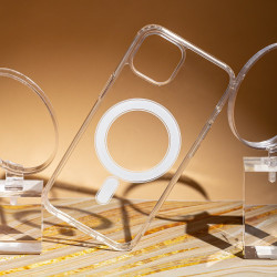 Mocco Anti Shock 1.5 mm MagSafe Silicone Case for Apple iPhone 14