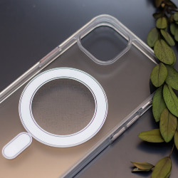 Mocco Anti Shock 1.5 mm MagSafe Silicone Case for Apple iPhone 14