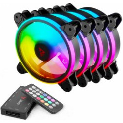 Savio FAN-01 Kit Coolers 4pcs. / 120mm / ARGB