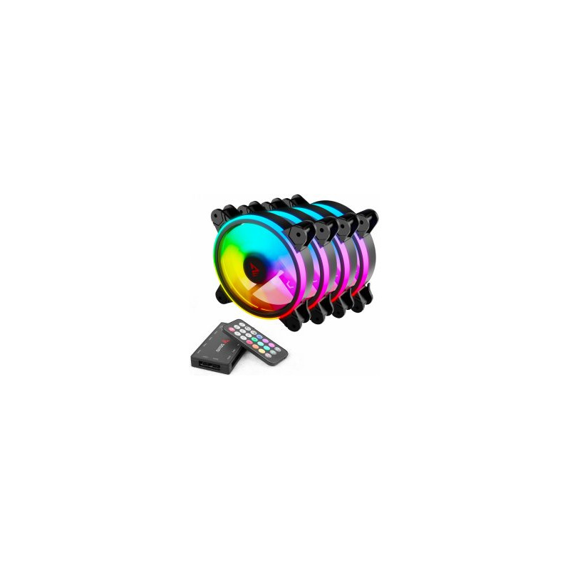 Savio FAN-01 Kit Coolers 4pcs. / 120mm / ARGB