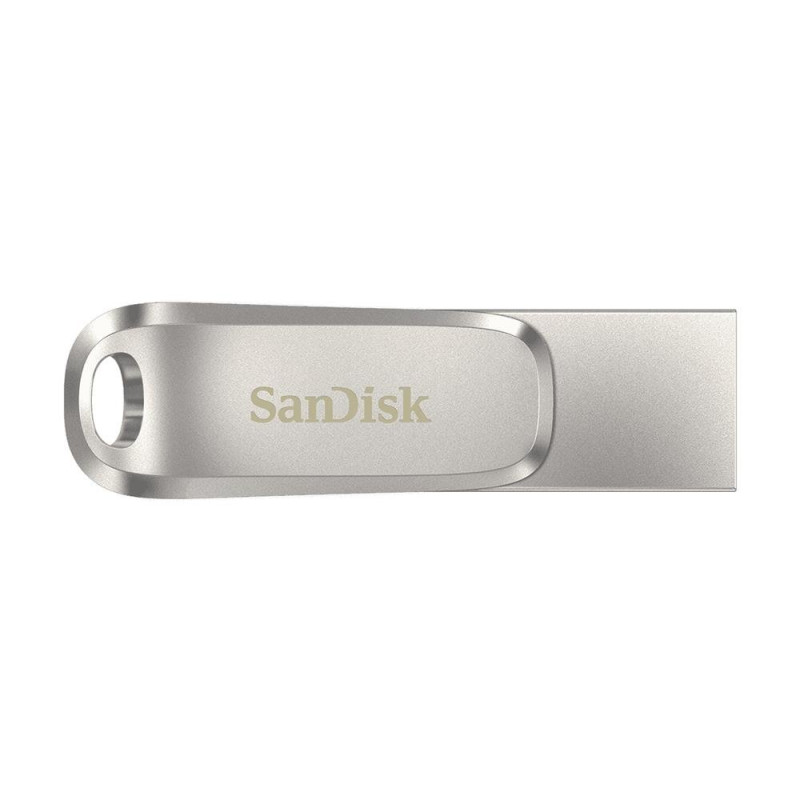 SanDisk Ultra Dual Drive Luxe USB flash drive 32 GB USB Type-A / USB Type-C 3.2 Gen1 Stainless steel