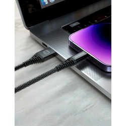 Swissten ARAMID REINFORCED Data Cable USB / Lightning 1.5m / 60w