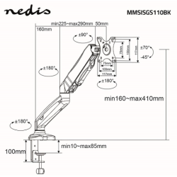 Nedis MMSISGS110BK