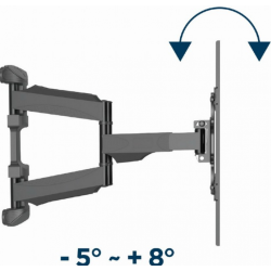 Gembird Full-motion TV Wall Mount 600x400 / 45kg