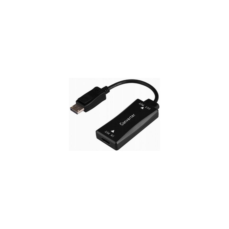 Gembird Adapter DisplayPort / HDMI / 15cm / 4K