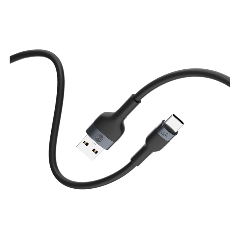 Forever Flexible Cable USB / USB-C / 1m / 3A