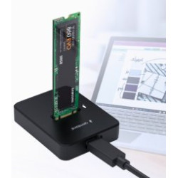 Gembird DD-U3M2 Docking Station USB Type-C / M.2 SATA & NVME /  SSD Drive