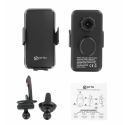 Prio Fast Charge Wireless Car Charger 15W