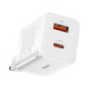 Baseus Super Si PD Wall Charger 30W /  1x USB-C / 1x USB