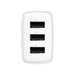 Baseus Compact Wall Charger 3 x USB / 17W