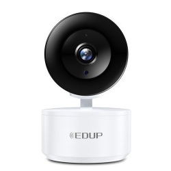 EDUP EH-2048P17 V2 Smart Home IP Camera Wi-Fi / PTZ 350° / 2K H.264 / microSD / Audio / IR WDR / USB-C