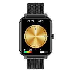 Garett Smartwatch GRC CLASSIC Black Steel IPS / Bluetooth / IP68 / SMS
