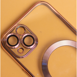 Mocco Color Chrome MagSafe Case for Apple iPhone 15