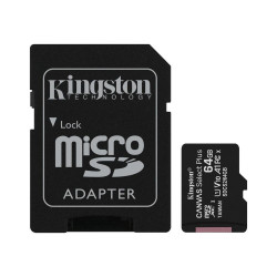 Kingston Canvas Select Plus Memory card microSDXC / 64GB / 100 MB/s + Adapter