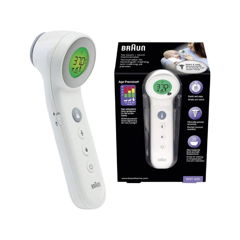 Braun BNT400 No Touch Forehead Thermometer