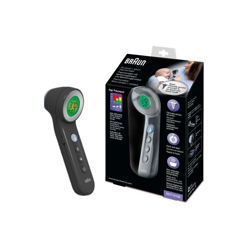 Braun BNT400 No Touch Forehead Thermometer