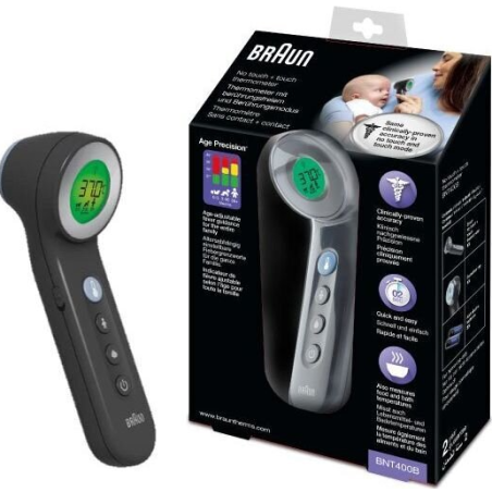 Braun BNT400 No Touch Forehead Thermometer