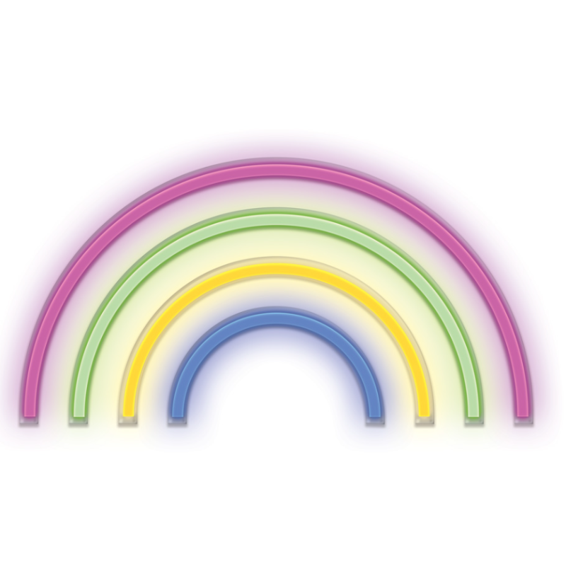 Forever Light FLNE14X RAINBOW Neon LED Sighboard