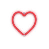 Forever Light FLNEO7 HEART Neon LED Sighboard