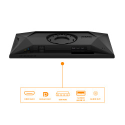 AOC G4 25G4SXU kompiuterio monitorius 62,2 cm (24.5") 1920 x 1080 pikseliai „Full HD“ LED Juoda, Pilka