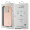 Guess Croco Triangle Logo Case for Apple iPhone 15 Pro