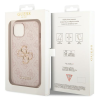 Guess PU Leather 4G Metal Logo Case for Apple iPhone 15