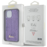 Guess HC Sequin Script Metal Case for Apple iPhone 15