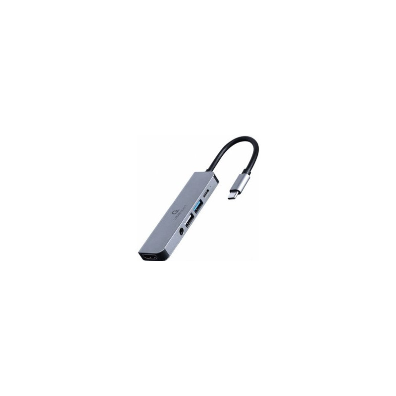 Gembird Docking USB  / Type-C /  5-in-1