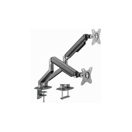 Gembird MA-DA2-05 Desk Mounted Adjustable Monitor Double Arm