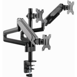 Gembird MA-DA3-01 Desk Mounted Adjustable Mounting Arm for 3 Monitors