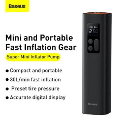 Baseus Car Tool Super Mini Inflator Tyre Pump