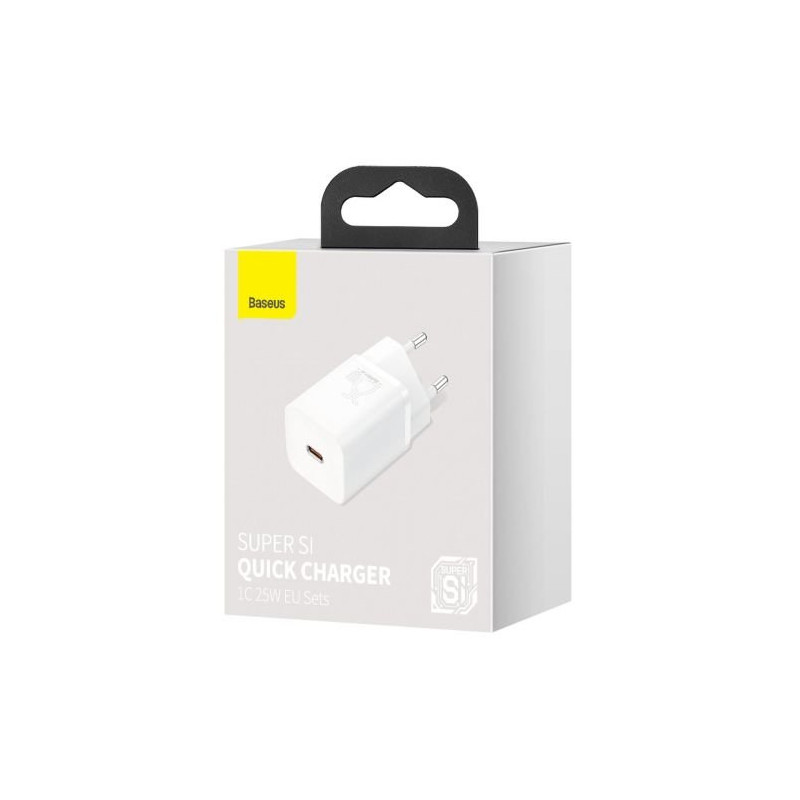 Baseus CCSP020102 Super Si 1C Travel Charger 25W