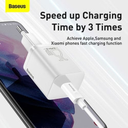 Baseus CCSP020102 Super Si 1C Travel Charger 25W