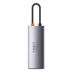 Baseus CAHUB-CW0G HUB Metal Gleam Series 6in1 Multifunctional Type-C to Type-C PD 100W / HDMI 4K-30 Hz / 3x USB 3.2 / RJ45