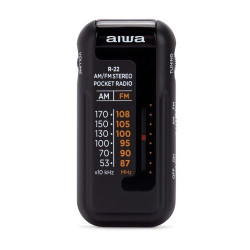 AIWA R22 Portable Pocket Radio with Earphones