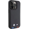 BMW Leather Stamp Tricolor Back Case for Apple iPhone 15 Pro