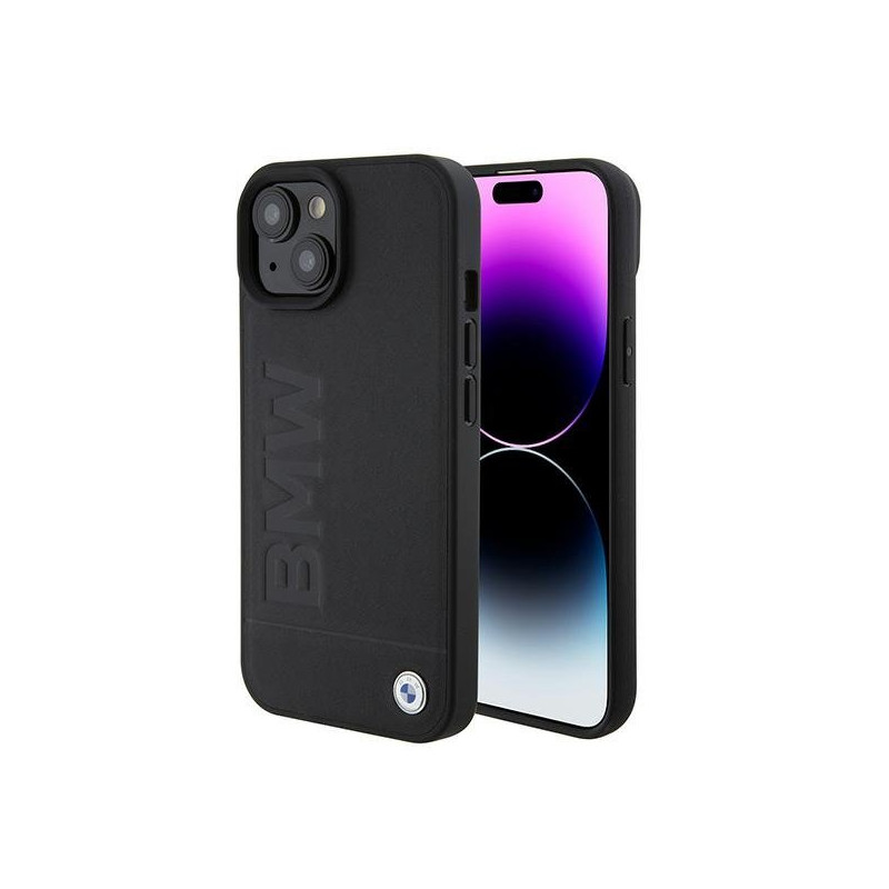BMW Signature Logo Imprint Back Case for Apple iPhone 15