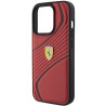Ferrari Twist Metal Logo Back Case for Apple iPhone 15 Pro