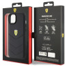 Ferrari Quilted Metal Logo Back Case for Apple iPhone 15 Plus