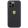 Ferrari Quilted Metal Logo Back Case for Apple iPhone 15 Pro Max