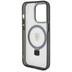 Ferrari Ring Stand MagSafe Back Case for Apple iPhone 15 Pro