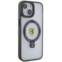 Ferrari Ring Stand MagSafe Back Case for Apple iPhone 15