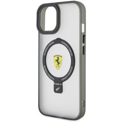 Ferrari Ring Stand MagSafe Back Case for Apple iPhone 15