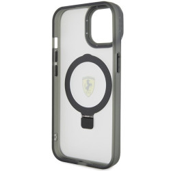Ferrari Ring Stand MagSafe Back Case for Apple iPhone 15